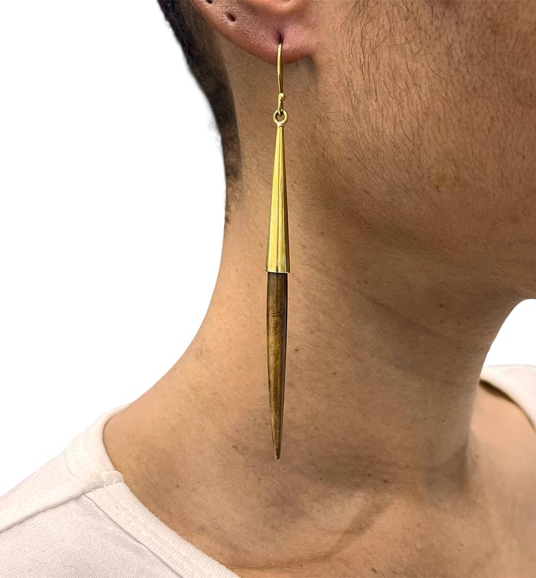 Tandi Brass Earrings  image