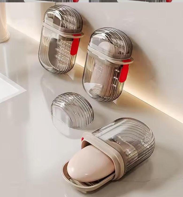 Portable Acrylic Travel Soap Dish image