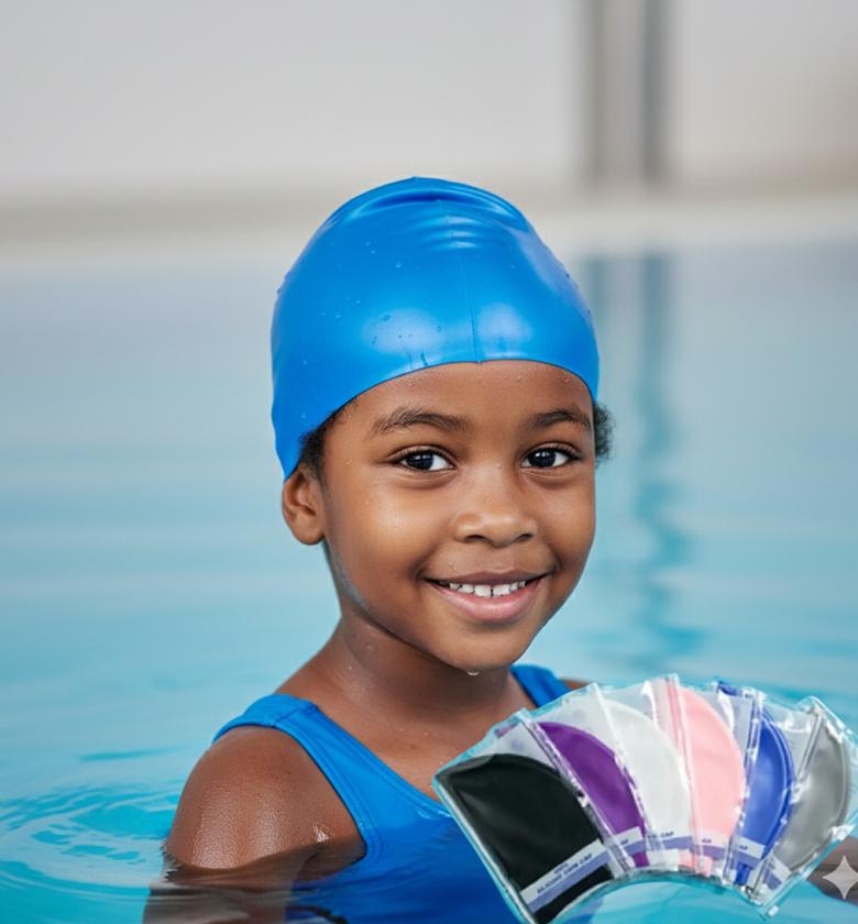 Kids Swimming Caps image