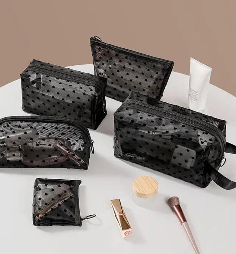 5pcs waterproof cosmetics bags image