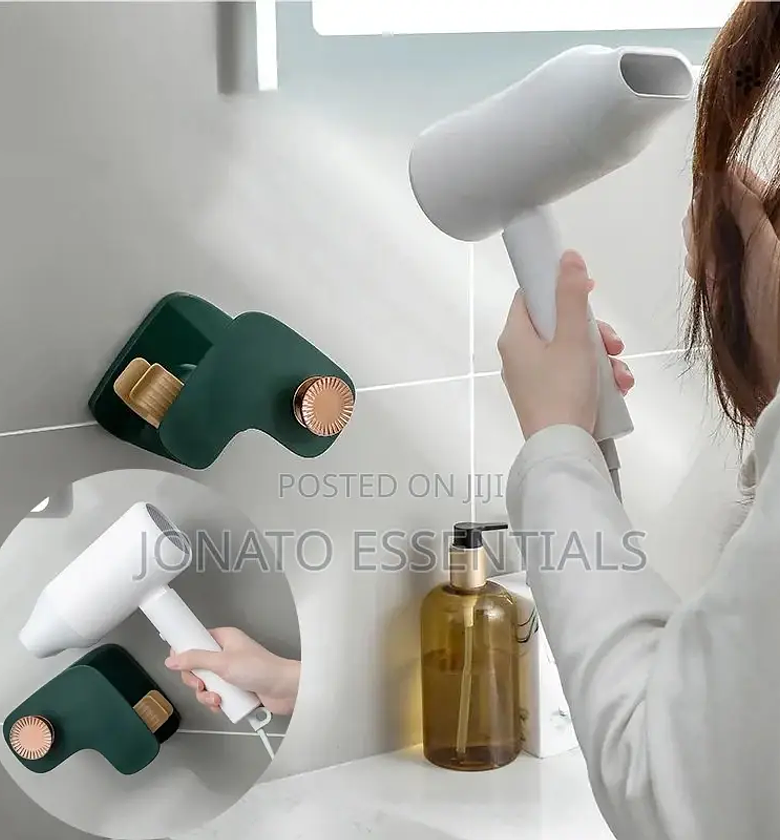Hair Dryer or Blowdry Holder and Organizer image