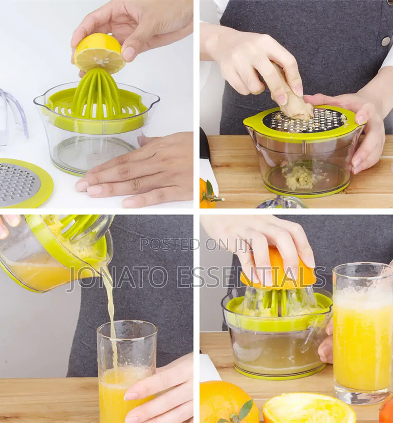 4-in-1 Multi-Functional Manual Juicer, Grater. image