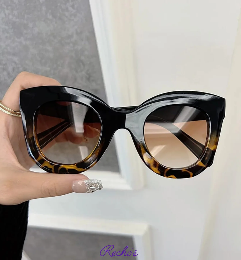 Statement Curved Sunglasses image