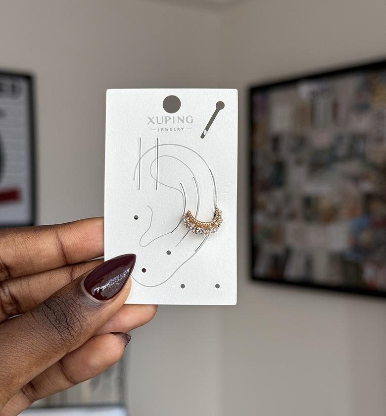 Glittering Galaxy Ear cuff image