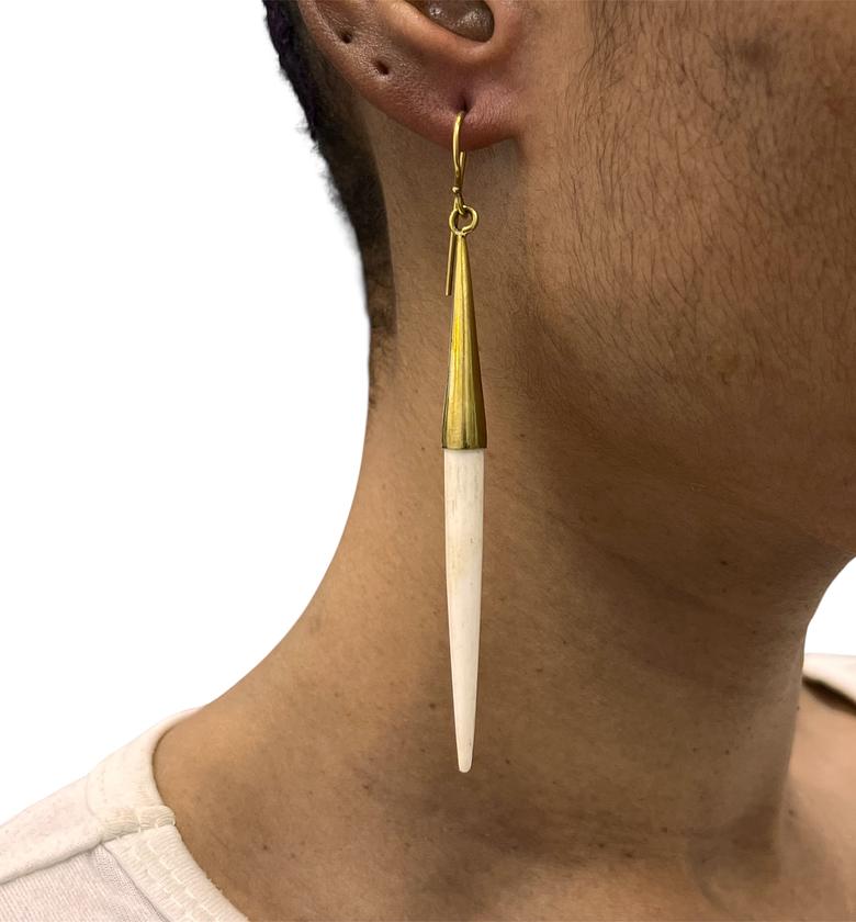 Buhle Brass Earrings  image