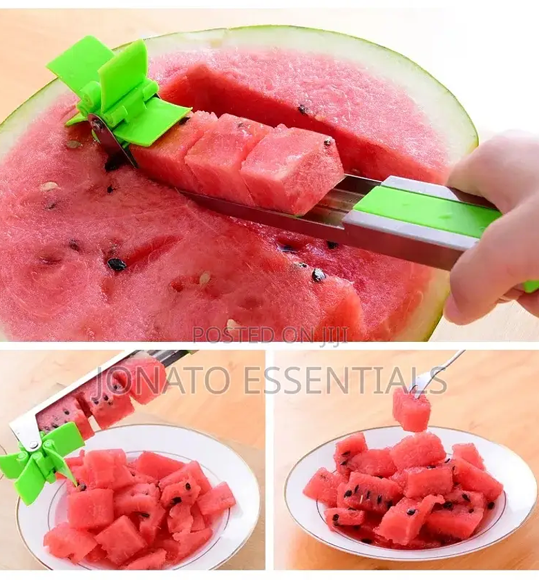 Windmill Watermelon Slicer and Cutter image