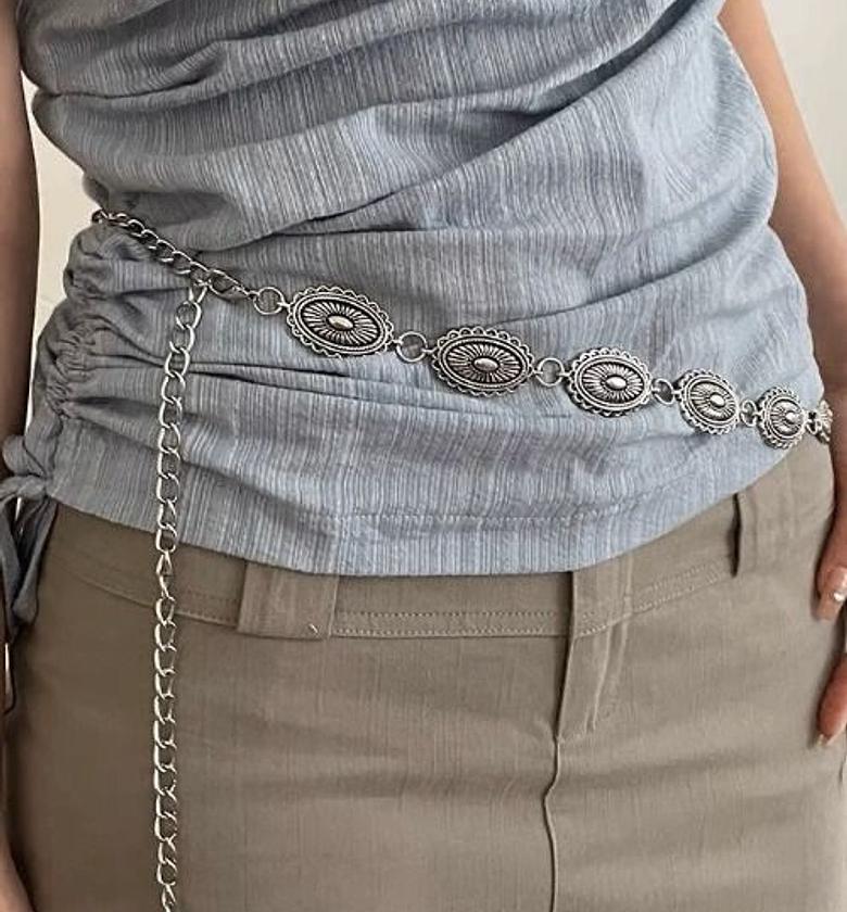 Vintage Medallion Chain Belt image