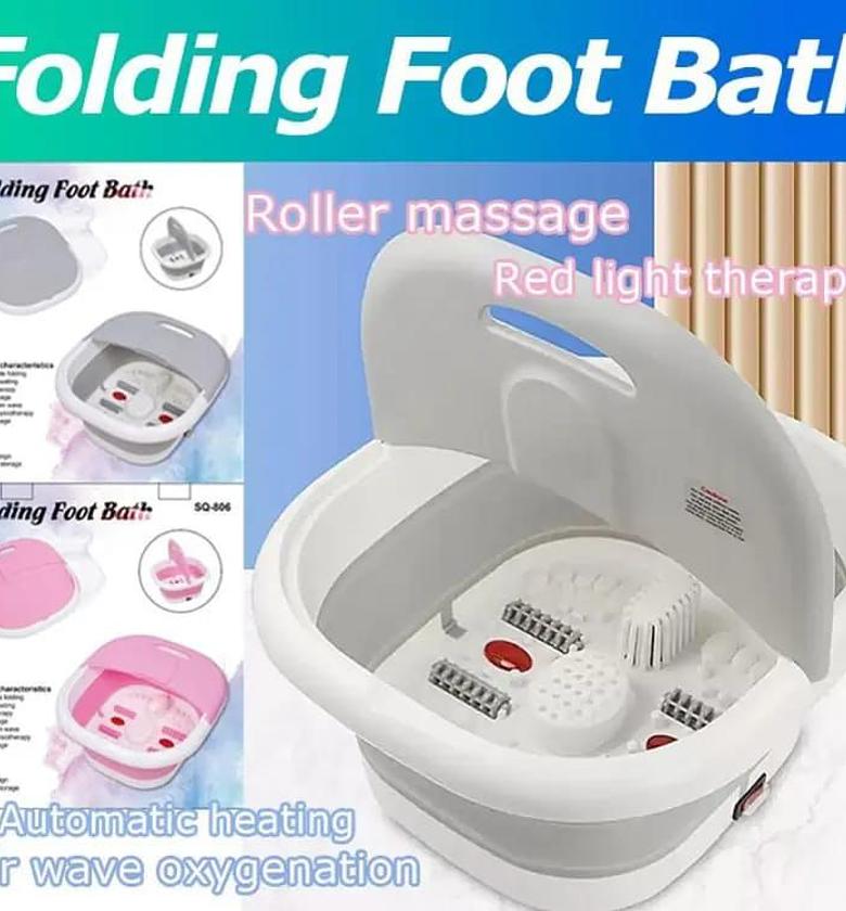  folding electric foot bath foot massage machine  image