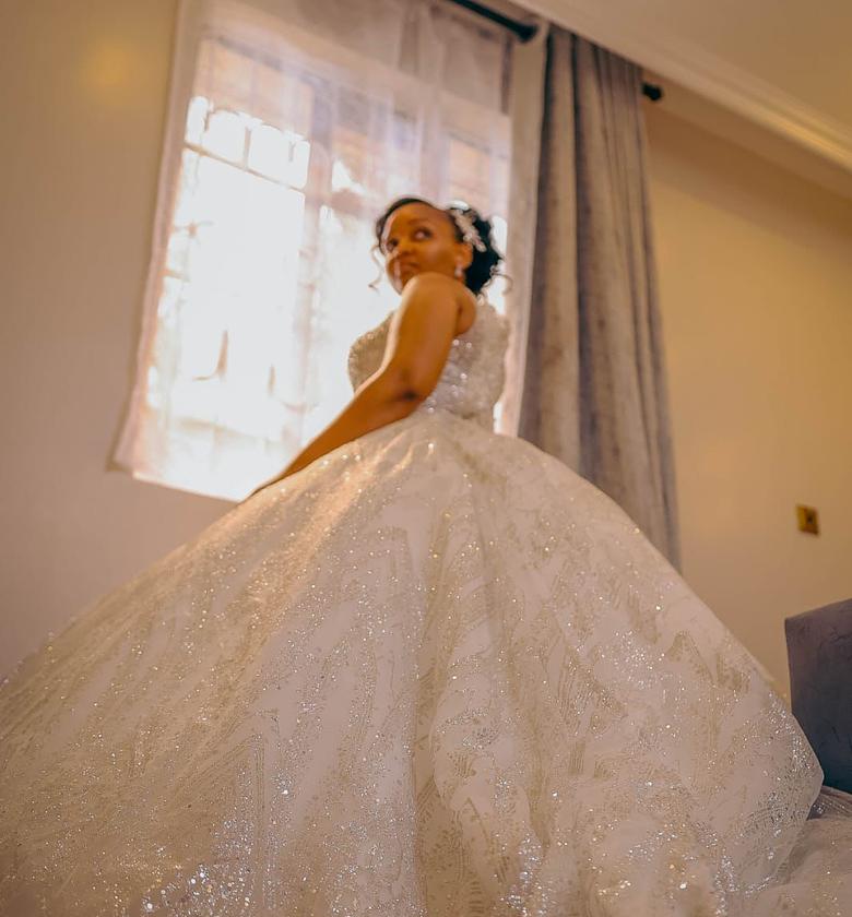 Starlight Grandeur Wedding Gown - FOR HIRE image