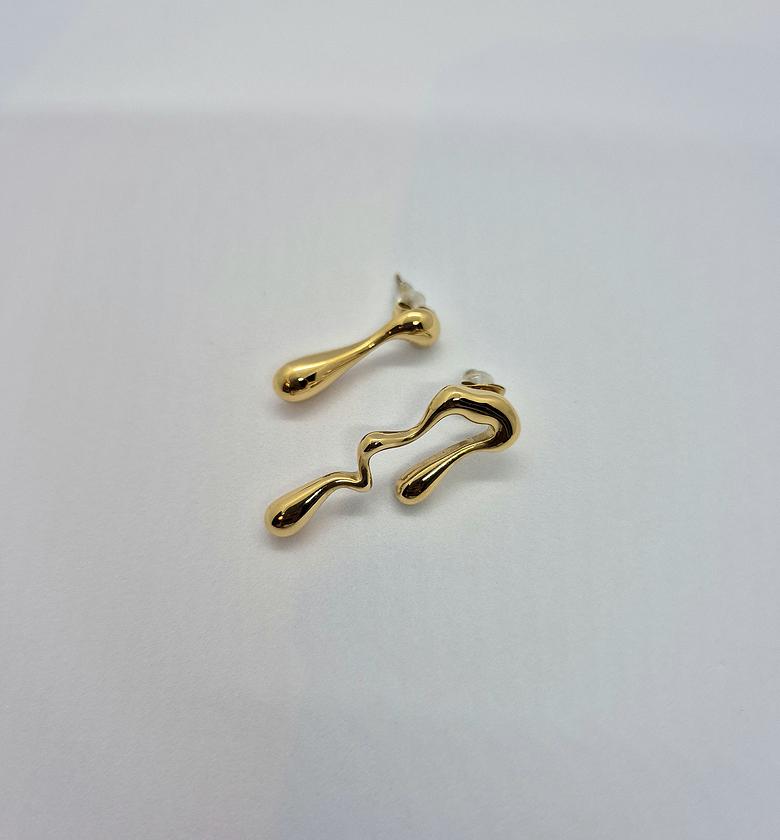 Asymmetrical Drop Earrings  image