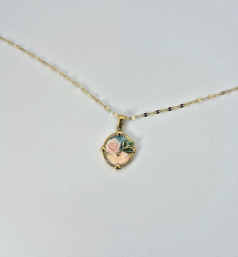 Blush Bloom Necklace  image