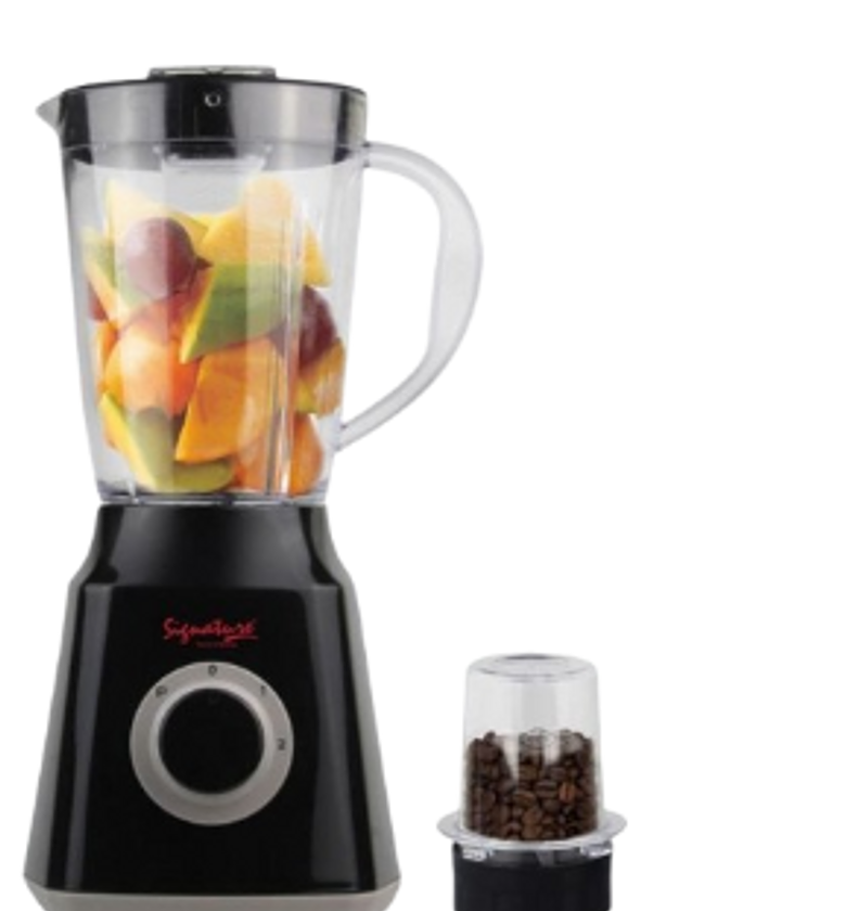 Blender. Signature Multifunction Commercial Countertop Grade 2 In 1 Blender & Grinder Jar image