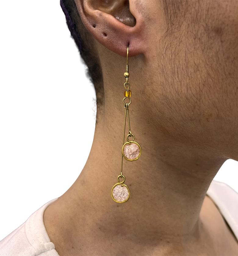 Gugu Brass Earrings  image