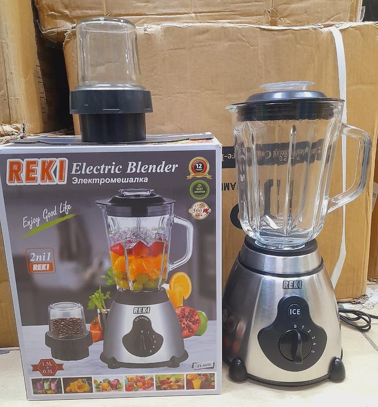 Reki 2-in-1 Commercial Blender – 2.5L Glass Jug image