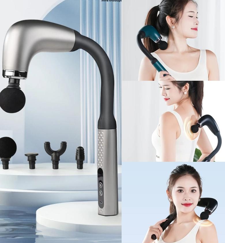 Deep Tissue Back Massage Gun, Muscle Recovery Pain Relief image