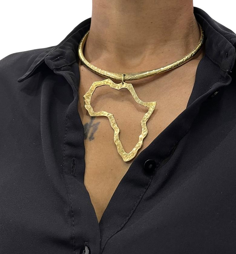 African Cut Chokers  Small /Middium Pendant image