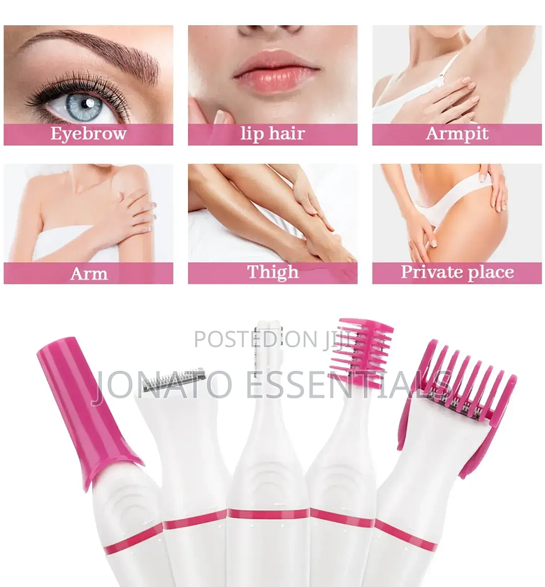 5 in 1 Bikini Body Hair Shaver, Trimmer, Epilator image