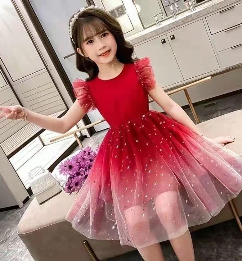 Girls Red Dress image