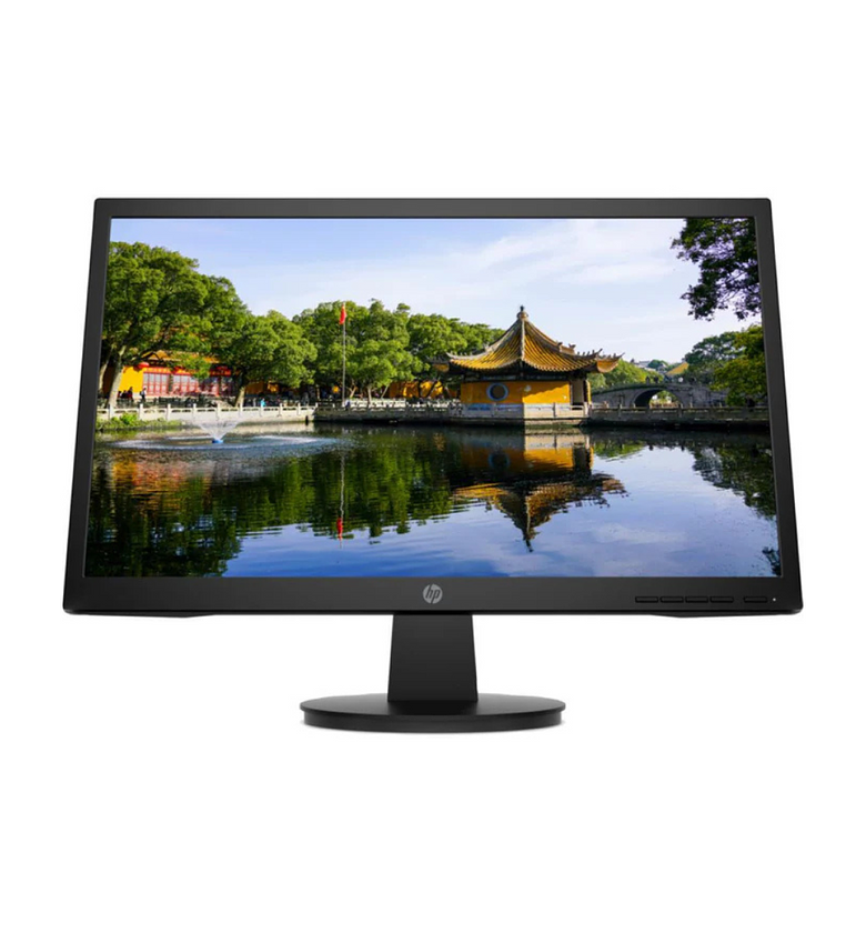 HP V22v G5 21.5" FHD Monitor – VA Panel | 75Hz | HDMI & VGA | Low Blue Light | Model 65P56AS | Black image