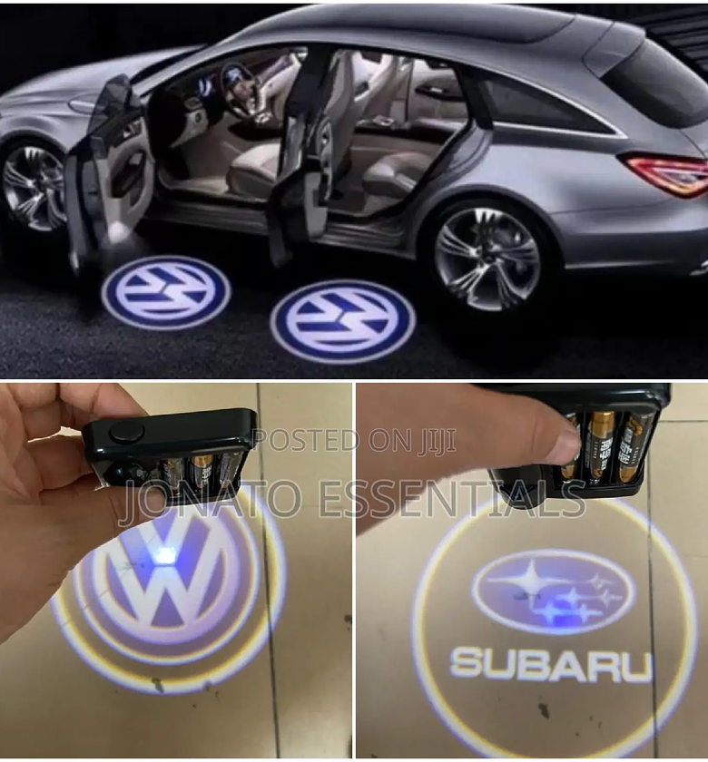 Pair of Car Door Logo Projector, Welcoming Light image