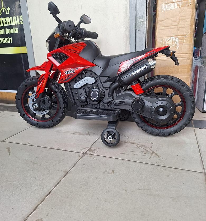 kids' electric ride-on motorcycle  For Age 2 TO 5years.  image