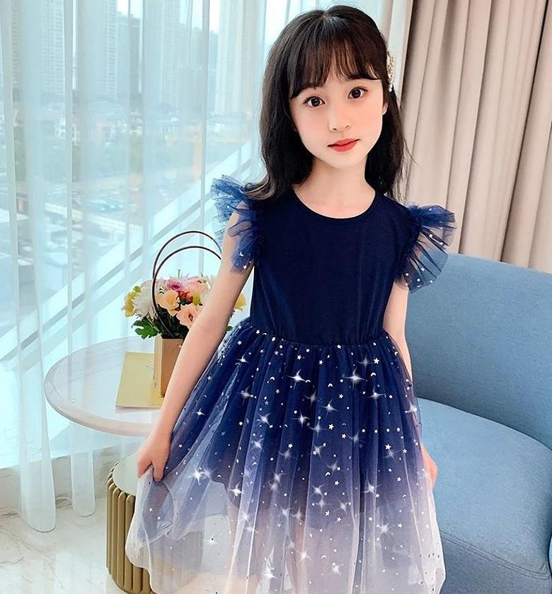 Girls Blue Dress image