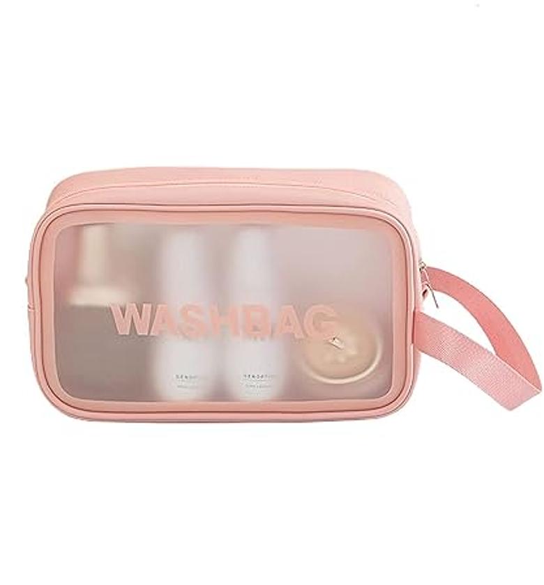 Transparent Makeup & Skincare Bag image
