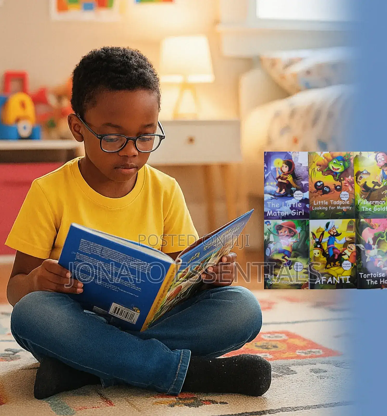 6 Pc Children’S Storybook Set, English Story Books Set image