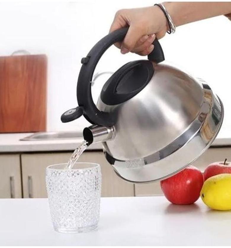 stainless steel whistling kettle 3litres image