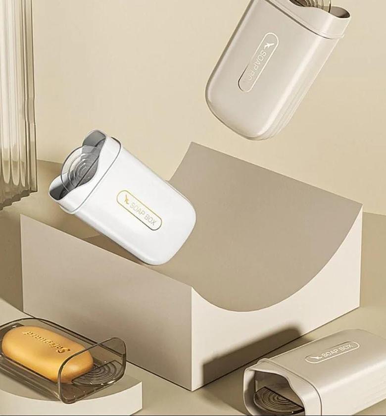 Portable Travel soap dish holder image