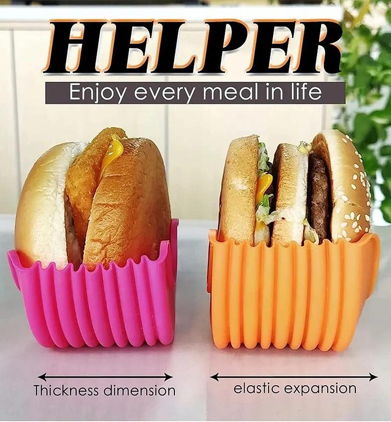 Silicone Burger Holder Reusable image