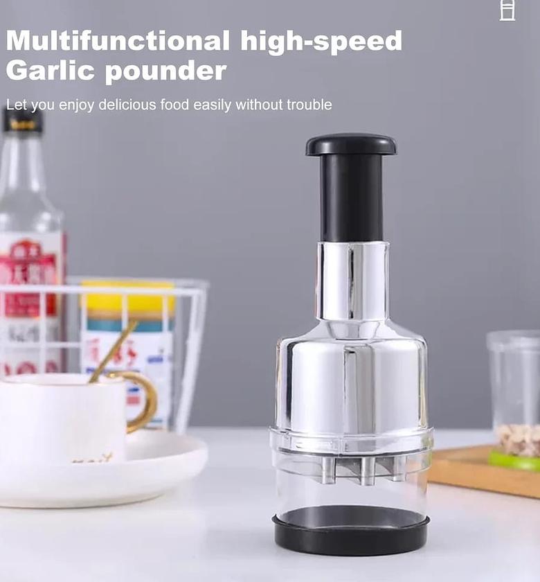 Manual Garlic Press Squeezer  image