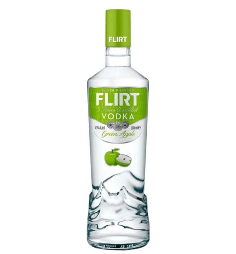 Flirt Vodka Green Apple image