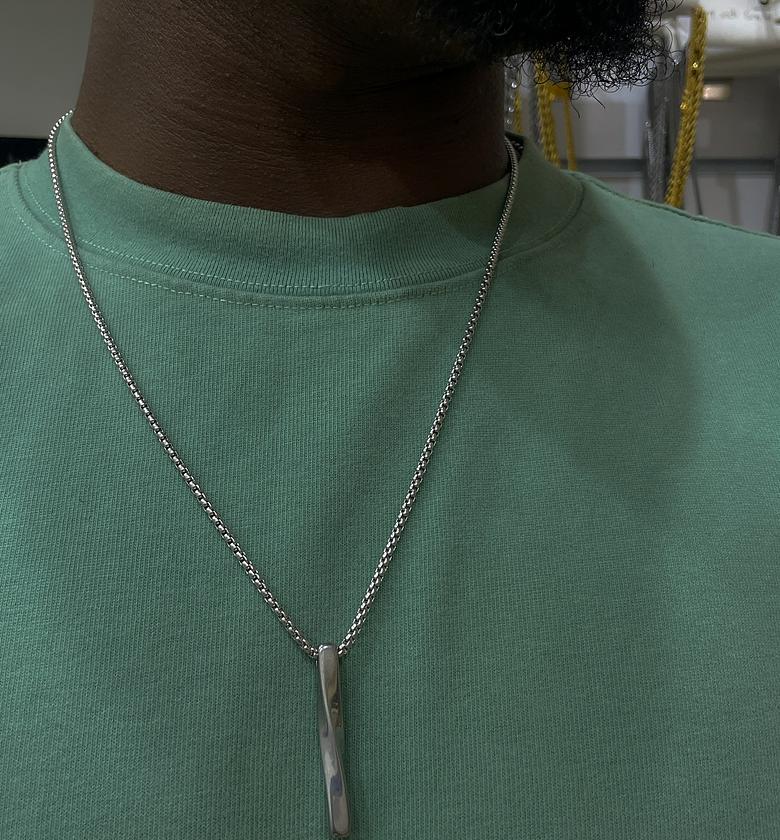 Twisted Bar Silver image