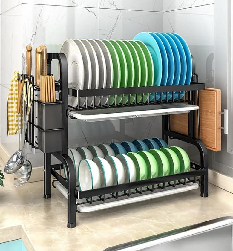 2 Tier Dish Rack image