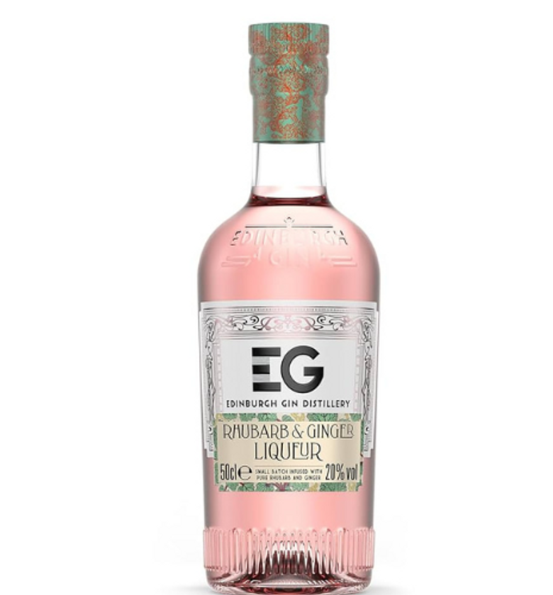 Edinburgh rhubarb gin 500cl image