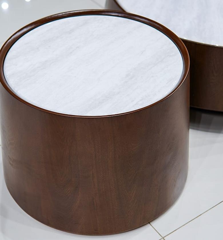 Wide table with a marble top image