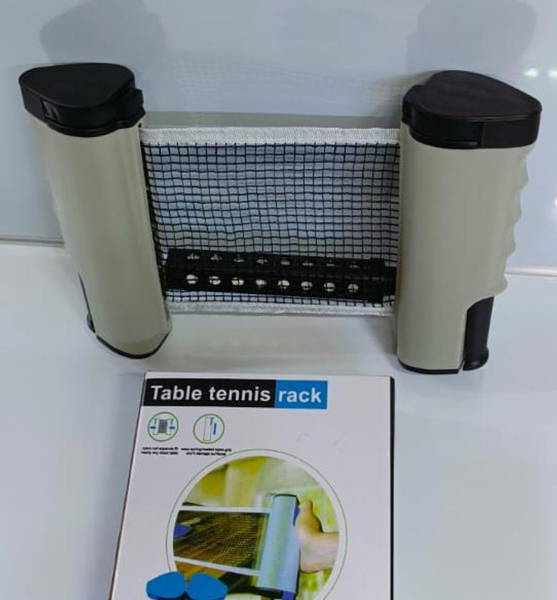 Table tennis rack net. Expands over 5feet and fits any table. image