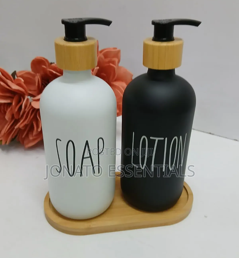 2 Piece Soap Dispenser Bottle image