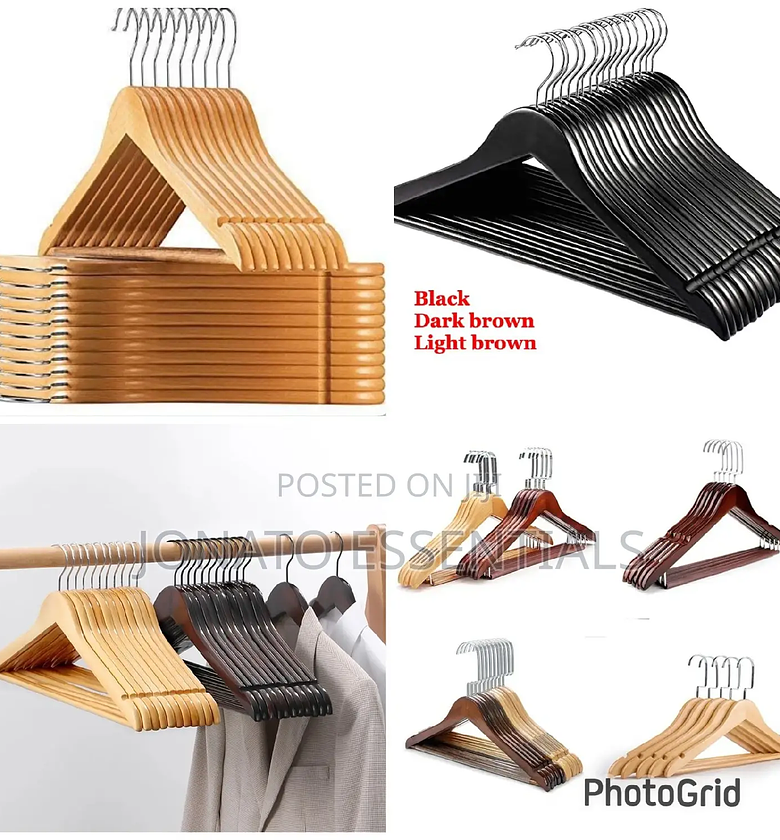 Wooden Clothes Hanger image