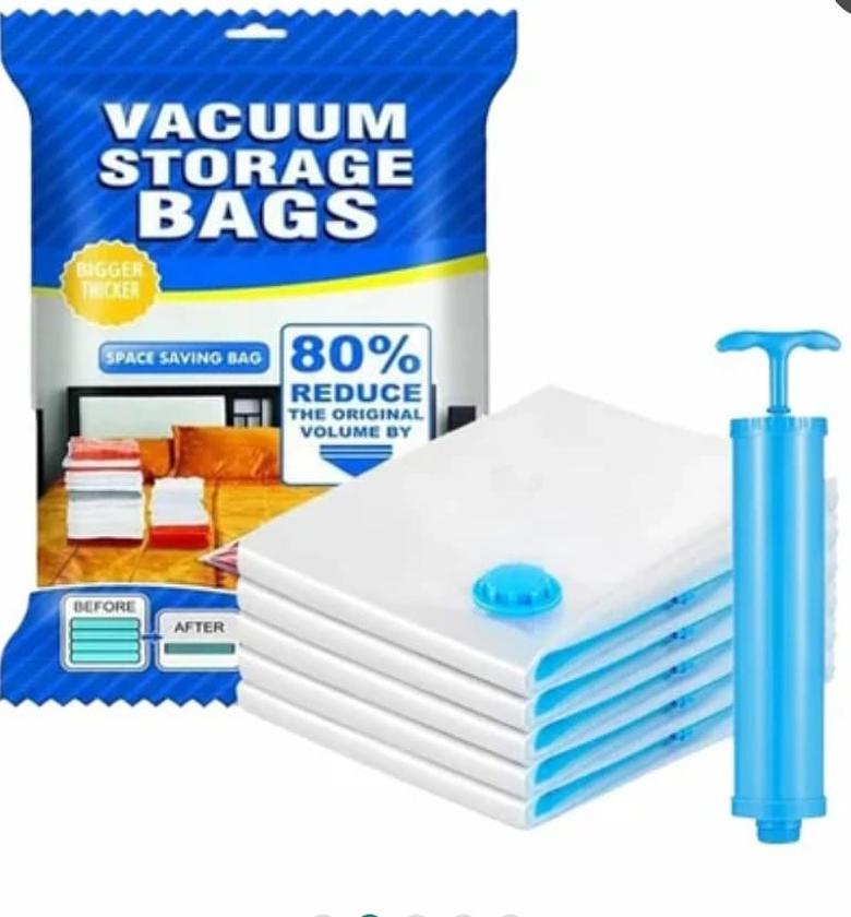 Space-saving vacuum storage bags image
