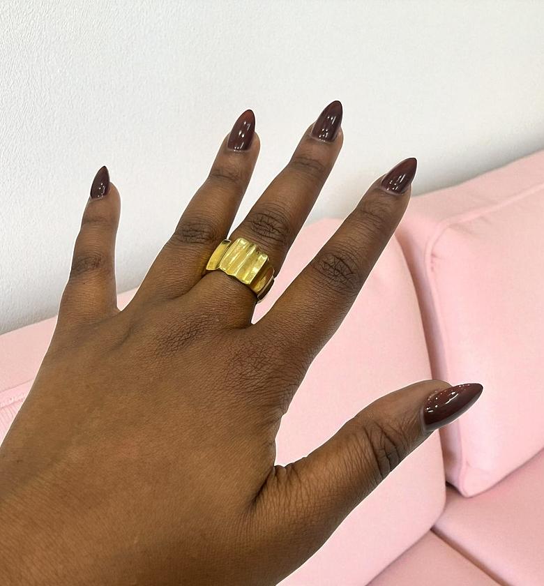 Esi Brass Ring Adjustable  image