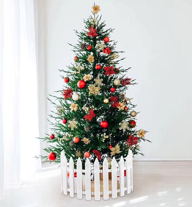 Festive Guard Christmas Tree Garden Fence image