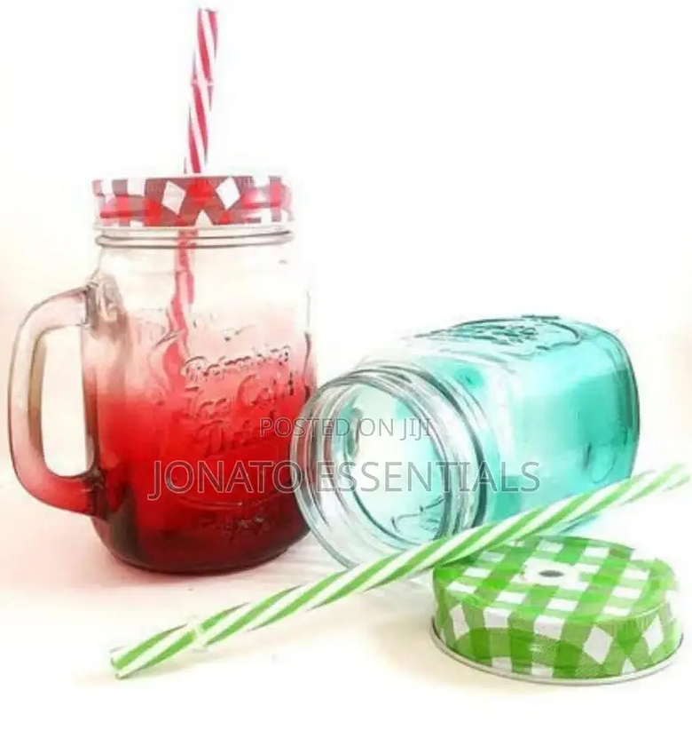 Mason Jar or Travelling Juice Cup or Tumbler image