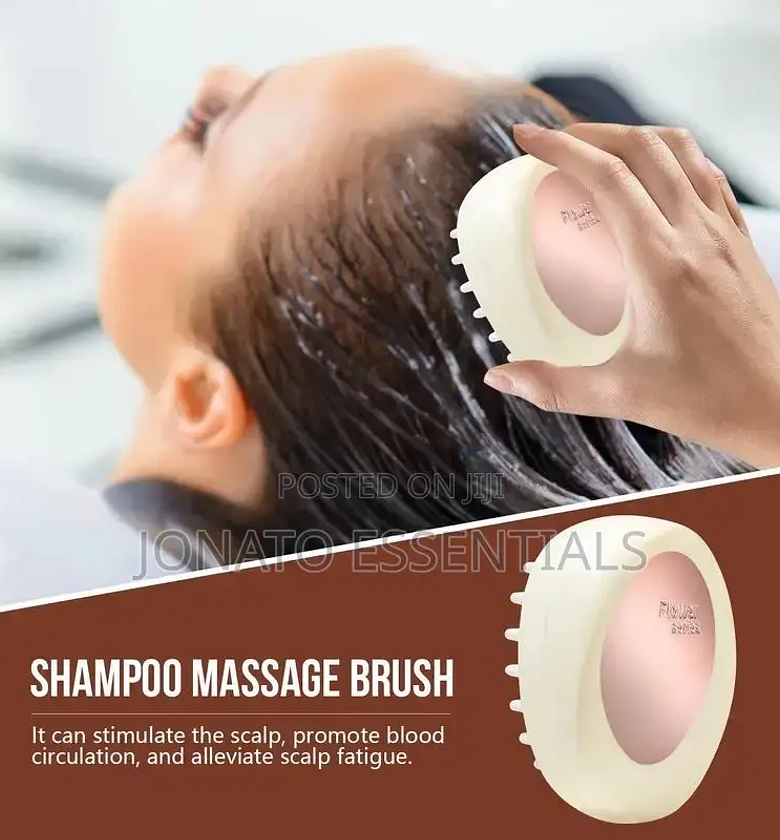 Head Scalp Massager And Shampoo Brush image