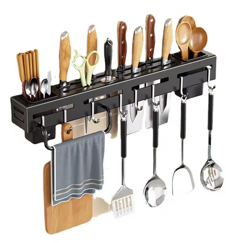 Wall Mounted Cutlery Organizer, Knives Holder and Organizer image
