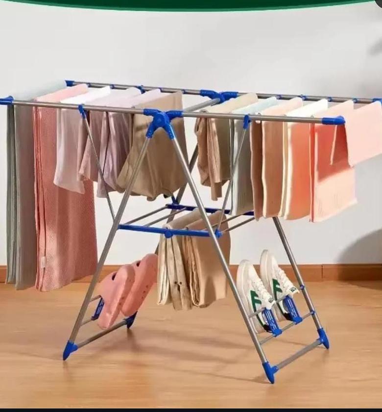 Foldable & Portable Cloth Drying Rack. image