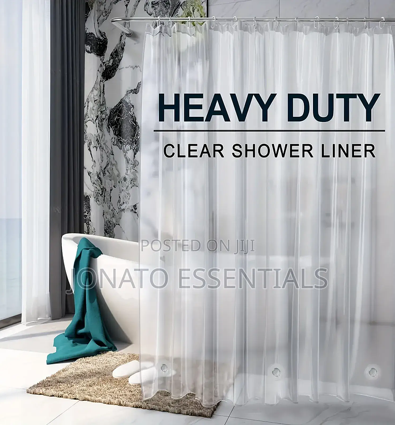 Clear Shower Curtain Liner image