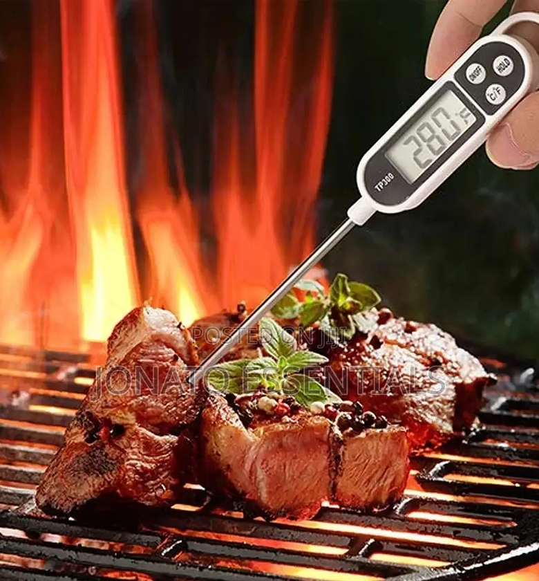 Digital Food Thermometer For Cooking, Bbq & Baking image
