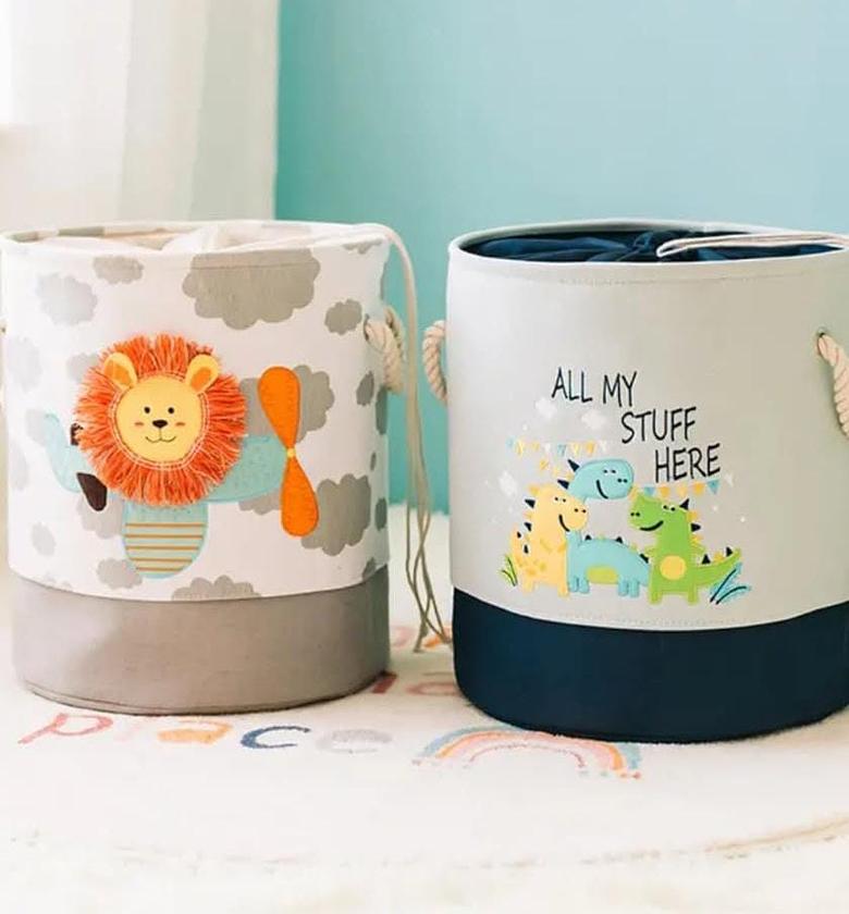 kids' laundry/toy storage basket. image